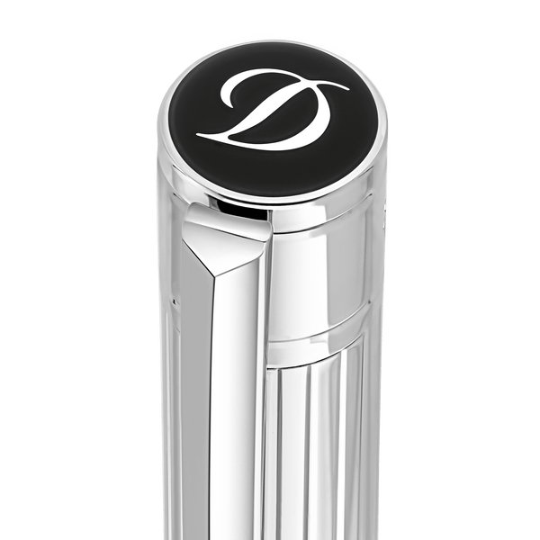 Stylo Bille S.T. Dupont Initial Argenté - 4