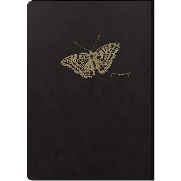 CLT Flying Spirit Broché 14,8x21 192p Noir-Cahier-Clairefontaine-Papeterie du Dôme