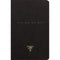 CLT Flying Spirit Carnet Piqure Textile 11x17 96p Noir