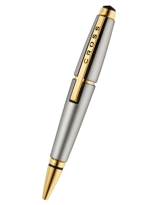 CROSS Edge Roller-Ecriture-A.T. Cross-Matt Black/Gold-Papeterie du Dôme