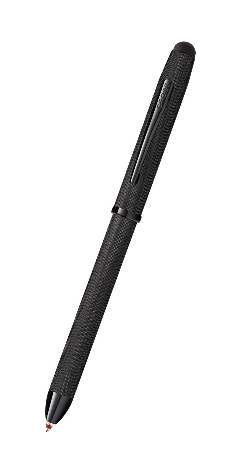 CROSS Tech3+ Multifonction-Ecriture-A.T. Cross-Brushed Black-Papeterie du Dôme