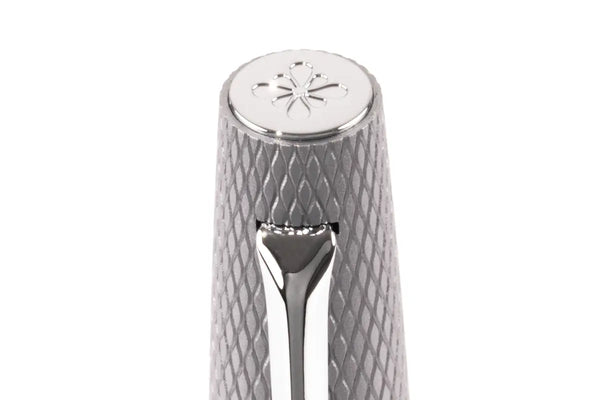 DPM Viper Argent Guilloché Stylo Bille-Stylo Bille-Diplomat-Papeterie du Dôme
