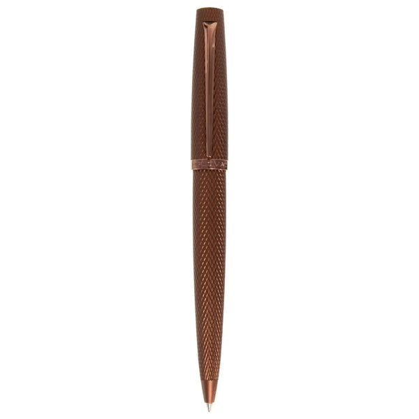 DPM Viper Marron Guilloché Stylo Bille-Stylo Bille-Diplomat-Papeterie du Dôme