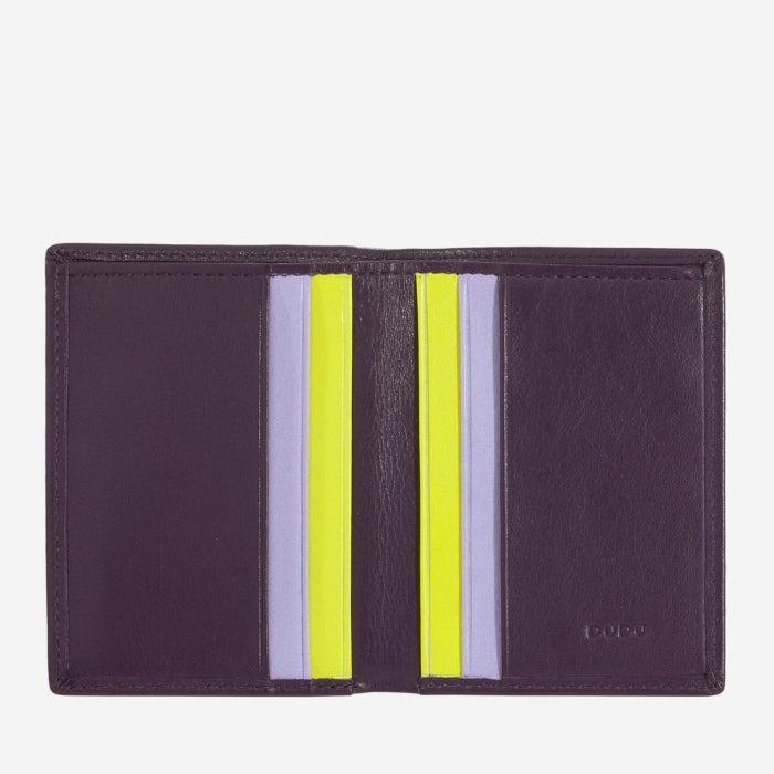 DUDU Colorful Porte Cartes Petrol-Portefeuille-dudubags-Deep purple-Papeterie du Dôme