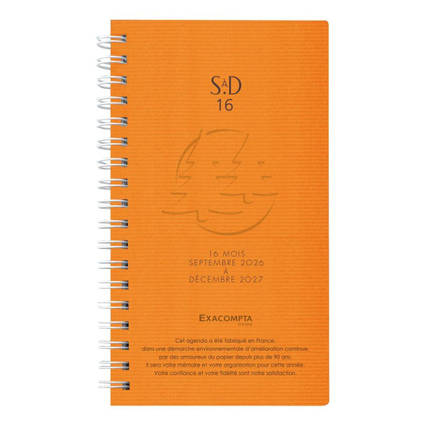 EXA Agenda SAD Semainier 16S Linicolor-Agenda-Exacompta-Papeterie du Dôme