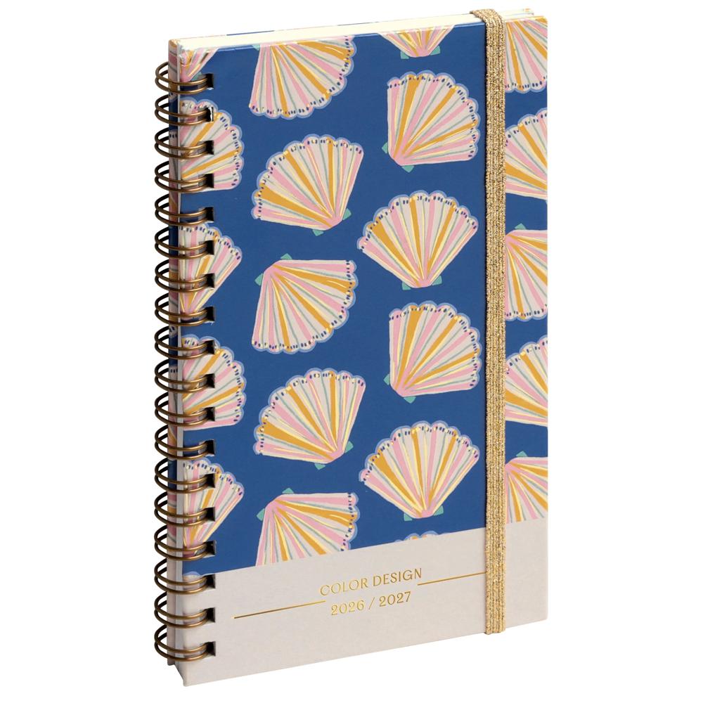EXA Agenda SAS Semainier Lady 16S Color Design-Agenda-Exacompta-2026-2027-Coquillage-Papeterie du Dôme