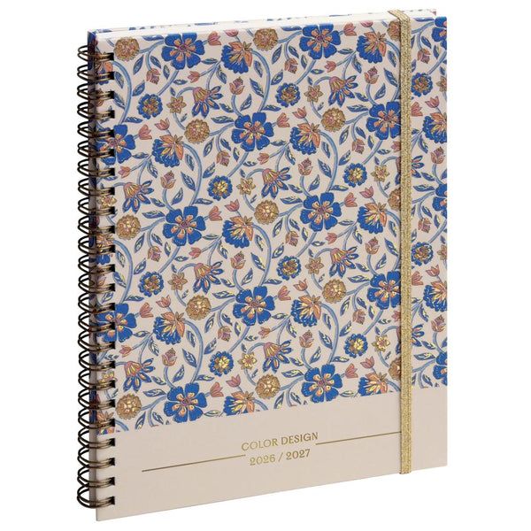 EXA Agenda Semainier Lady 20S SAS Color Design-Agenda-Exacompta-2026-2027-Fleurs-Papeterie du Dôme