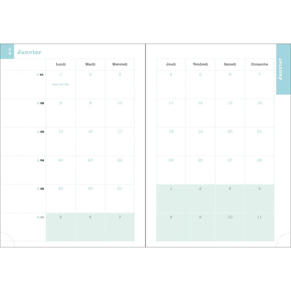 EXA Agenda Semainier Lady 20S SAS Color Design-Agenda-Exacompta-Papeterie du Dôme