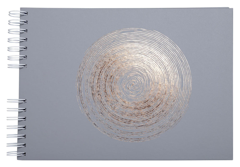 EXA Album Photo Ellipse 32x22-Album Photo-Exacompta-Gris-Papeterie du Dôme