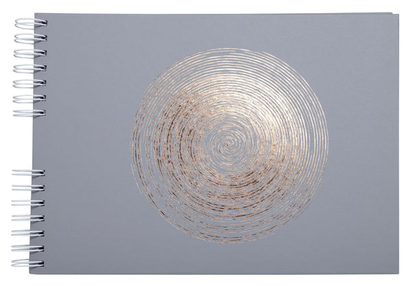 EXA Album Photo Ellipse 32x22-Album Photo-Exacompta-Gris-Papeterie du Dôme