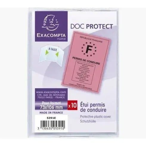 EXA Étui Permis de Conduire-Étuis de protection-Exacompta-Papeterie du Dôme