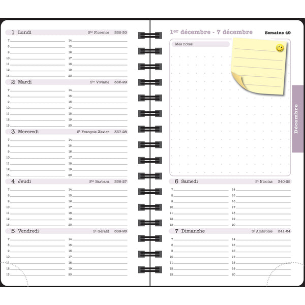 EXA Recharge Agenda Lady 16S-Recharge Agenda-Exacompta-Papeterie du Dôme