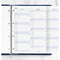 FFX A4 Agenda Planning vertical en Anglais