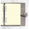 FFX A5 Cream lined sheets x25