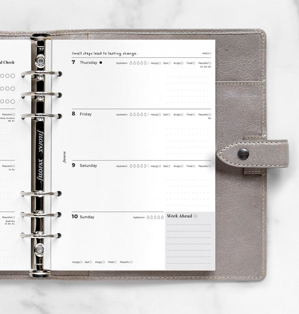 FFX A5 Recharge Semaine/2 Pages Trendy Ultimate Life Companion-Recharge Agenda-Filofax-Papeterie du Dôme