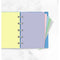 FFX Notebooks - Feuilles de notes unies - Assortiment pastel - Pocket