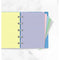 FFX Notebooks Pocket - Feuilles de notes lignées - Assortiment Pastel