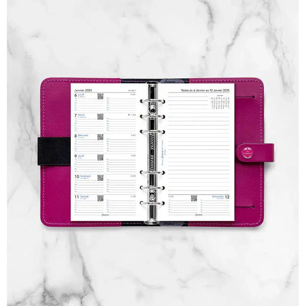 FFX Personal Agenda Semaine/1Page+Notes FR-Recharge-Filofax-Papeterie du Dôme