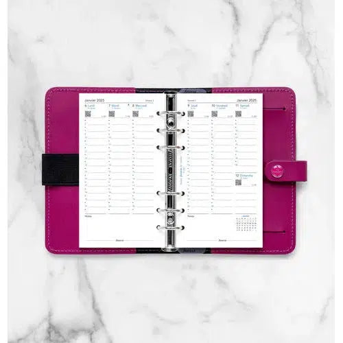 FFX Personal Agenda Semaine/2 Pages Vertical FR-Recharge-Filofax-Papeterie du Dôme