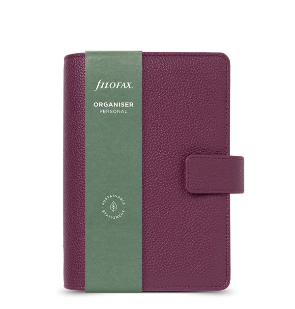 FFX Personal Organiseur Camden-Organiseur Personal-Filofax-Prune-Papeterie du Dôme