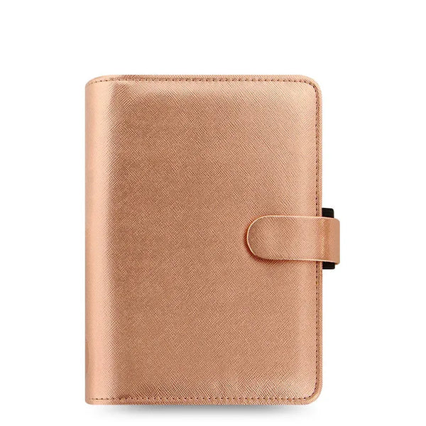 FFX Personal Saffiano Metallic-Organiseur-Filofax-Silver-Papeterie du Dôme