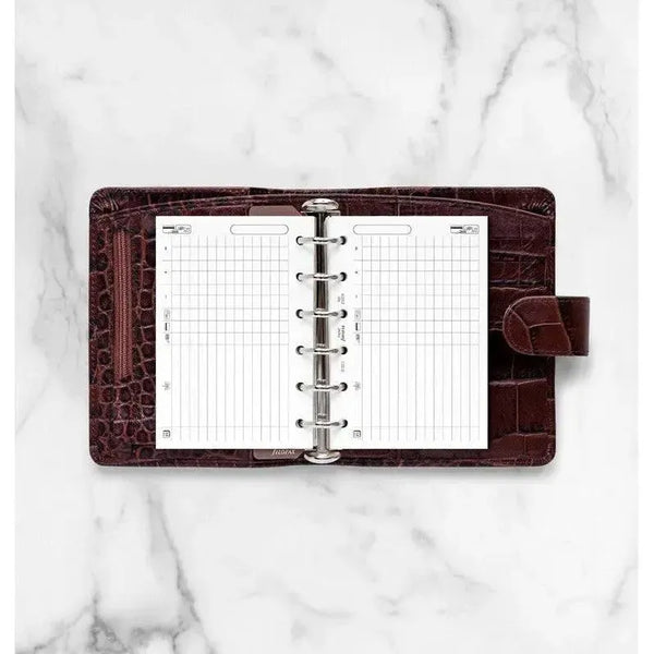 FFX Pocket Accessoire Feuilles Finances Symboles-Recharge-Filofax-Papeterie du Dôme