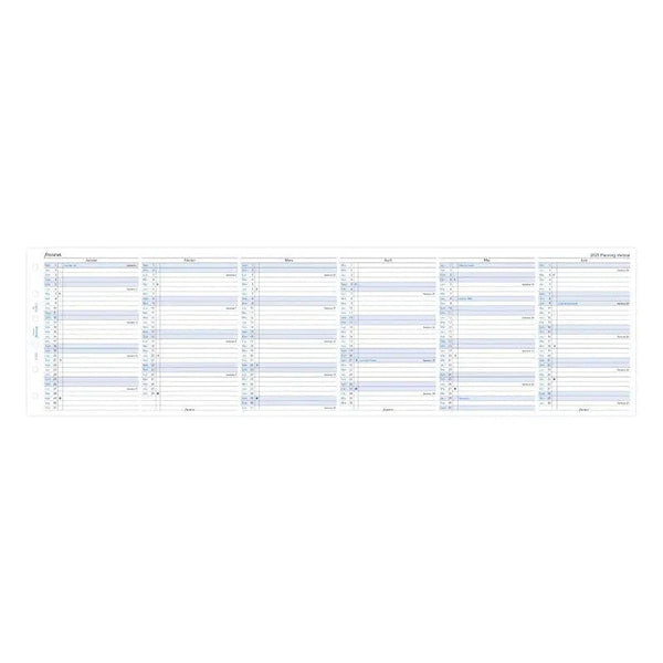 FFX Pocket Agenda Planning Vertical en Français-Recharge-Filofax-Papeterie du Dôme
