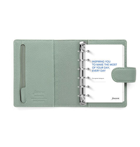 FFX Pocket Organiseur Norfolk Anneaux Standard-Organiseur Pocket-Filofax-Sauge-Papeterie du Dôme