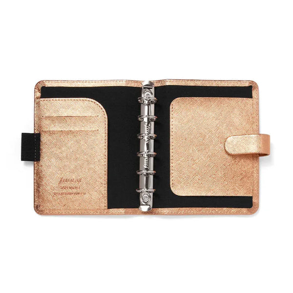FFX Pocket Organiseur Saffiano Metallic-Organiseur-Filofax-Papeterie du Dôme