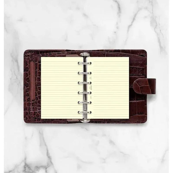 FFX Pocket Recharge Feuilles Lignées Crème-Filofax-Papeterie du Dôme