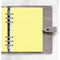 FFX Recharge A5 Feuilles Lignées Jaunes