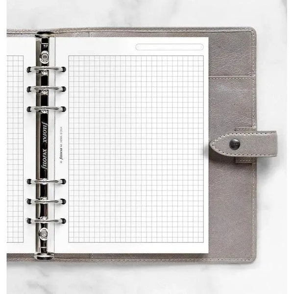 FFX Recharge A5 Feuilles Quadrillées-Recharge-Filofax-Papeterie du Dôme