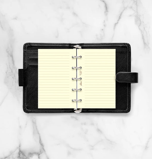 FFX Recharge Mini Feuilles Lignées Crème-Recharge-Filofax-Papeterie du Dôme