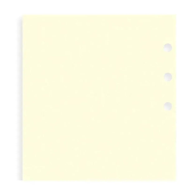 FFX Recharge Personal Feuilles Unies Crème-Autres Recharges Agenda-Filofax-Papeterie du Dôme