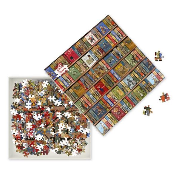 FTL Puzzle 1000 Pièces-Puzzle-Flame Tree Publishing-Bodleian Library: High Jinks Bookshelves-Papeterie du Dôme