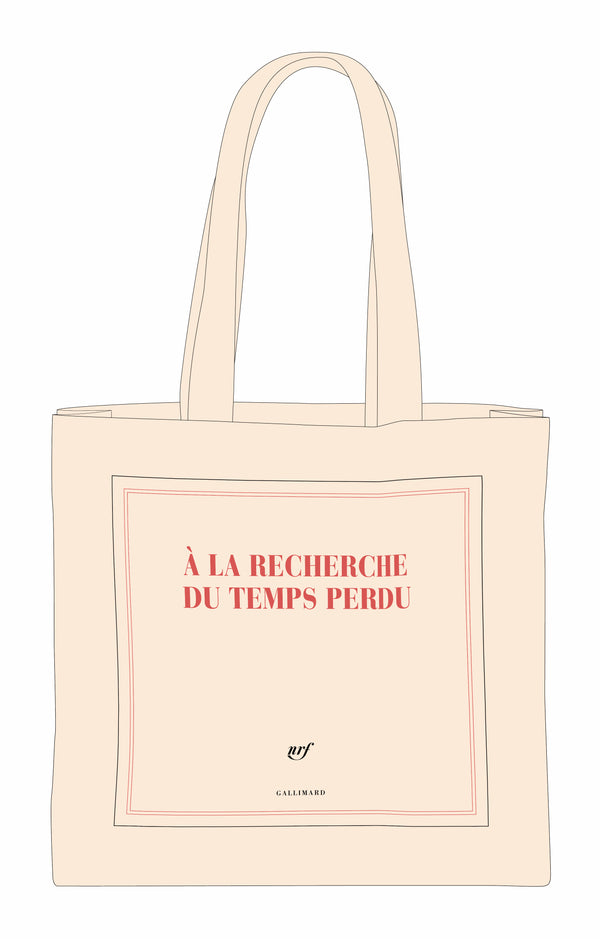 GLMR Sac en Tissu-Carnet-Gallimard-À la recherche du temps perdu-Papeterie du Dôme
