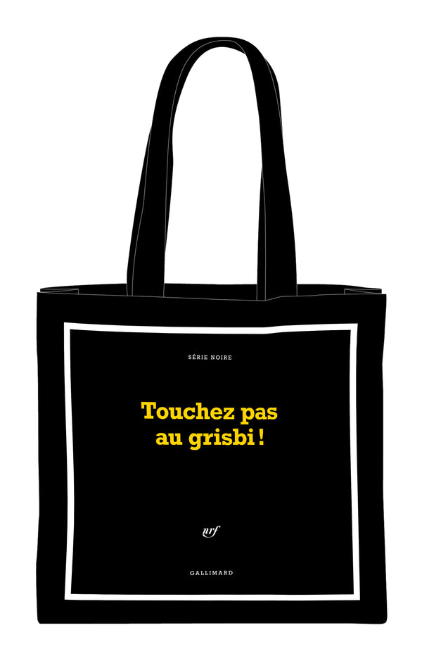 GLMR Sac en Tissu-Carnet-Gallimard-Touchez pas au grisbi !-Papeterie du Dôme