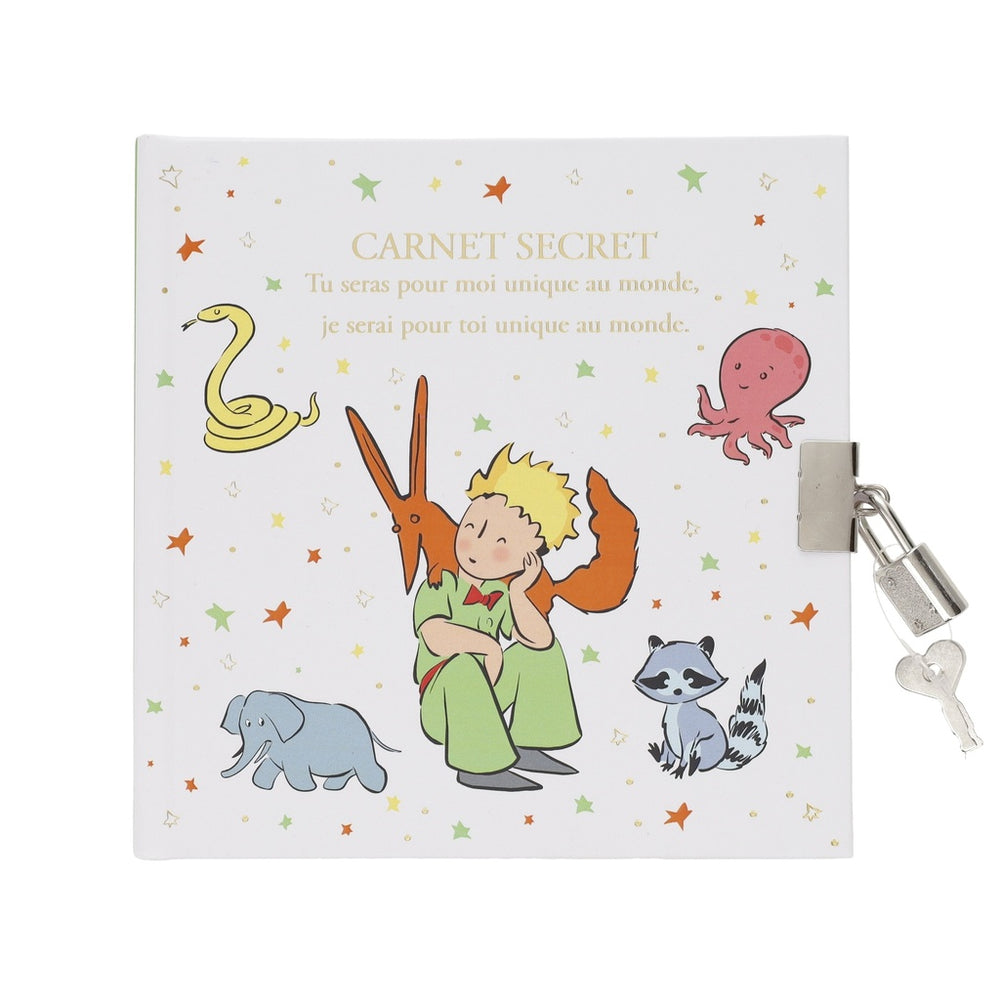 KIUB Carnet Secret Carré-Journal Intime-Kiub-Animaux-Papeterie du Dôme