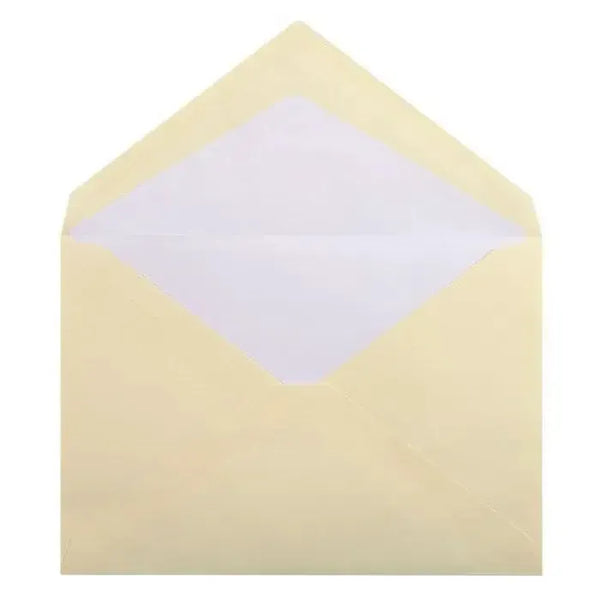 LALO Vergé 25 Enveloppes C5 Gommées-Enveloppes-Lalo-Ivoire-Papeterie du Dôme
