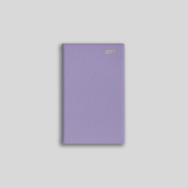 LSM Agenda Regent Pocket Semainier-Agenda-Leathersmith of London-2027-Lilas-Papeterie du Dôme