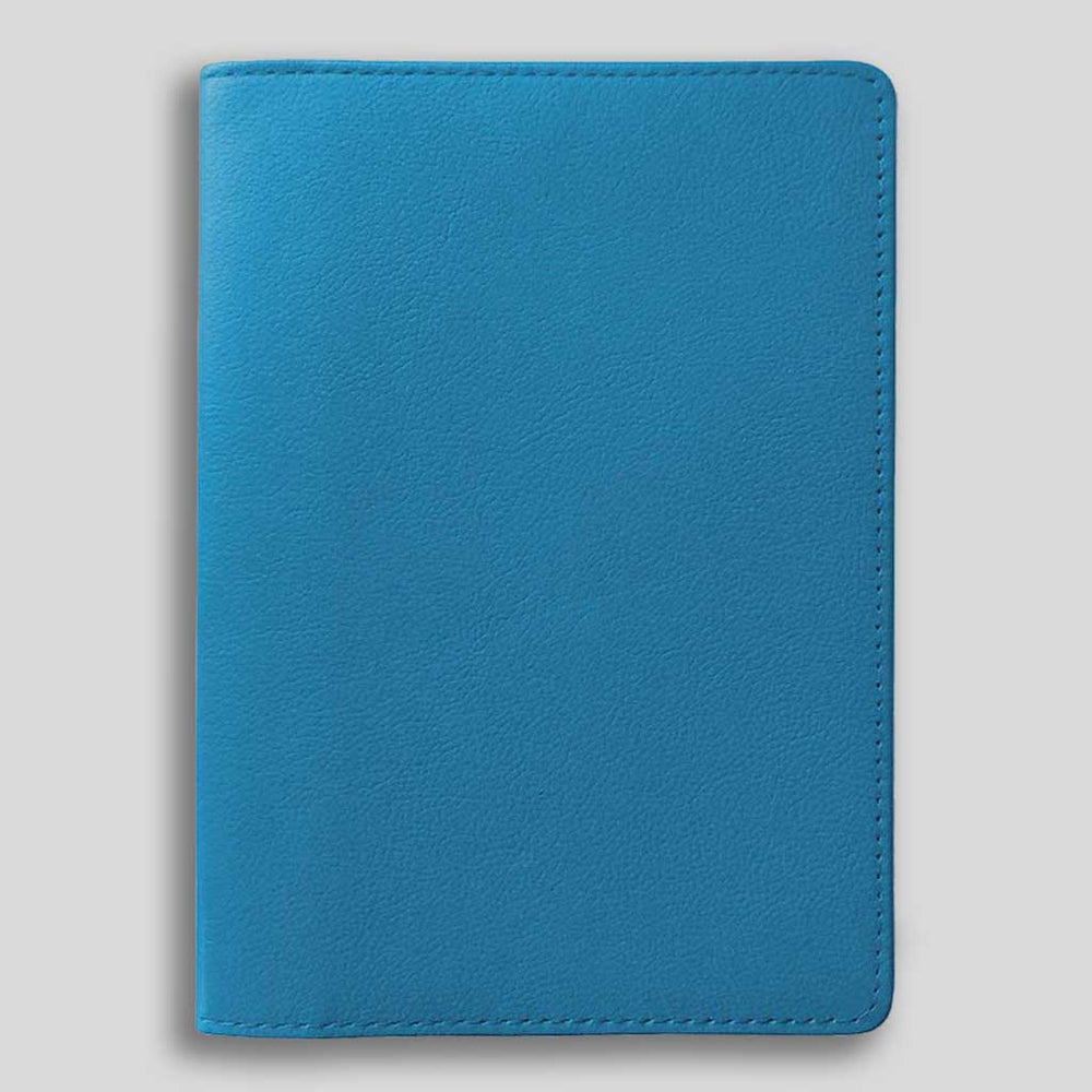 LSM Étui Recharge Mayfair-Accessoire-Leathersmith of London-Bleu Capri-Papeterie du Dôme