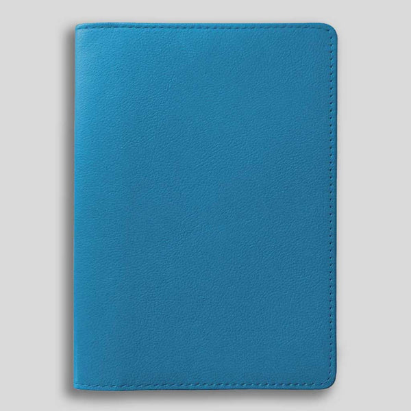 LSM Étui Recharge Mayfair-Accessoire-Leathersmith of London-Bleu Capri-Papeterie du Dôme
