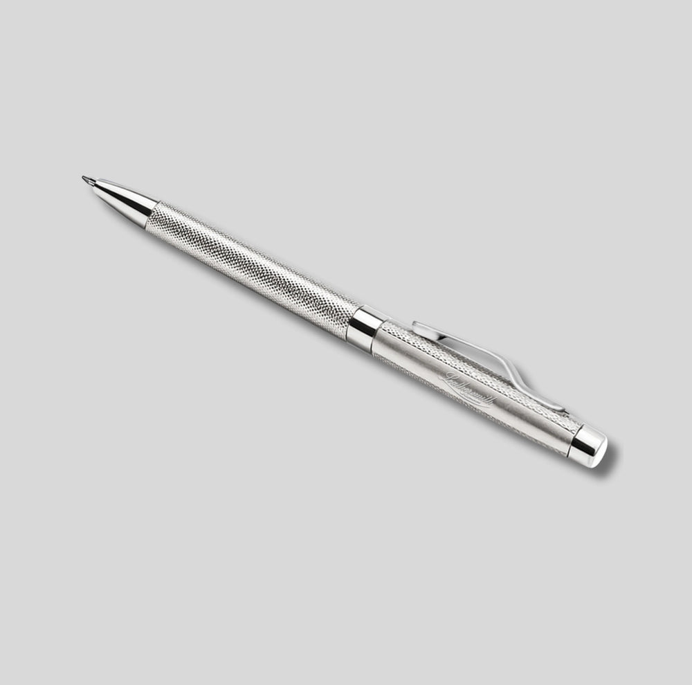 LSM Stylo Bille Regent Argent 925 Grain d'Orge-Stylo-Leathersmith of London-Papeterie du Dôme
