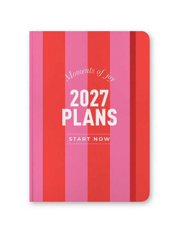 Letts Agenda Moments of Joy A5 Semainier-Agenda-Letts-2027-Red & Pink-Papeterie du Dôme