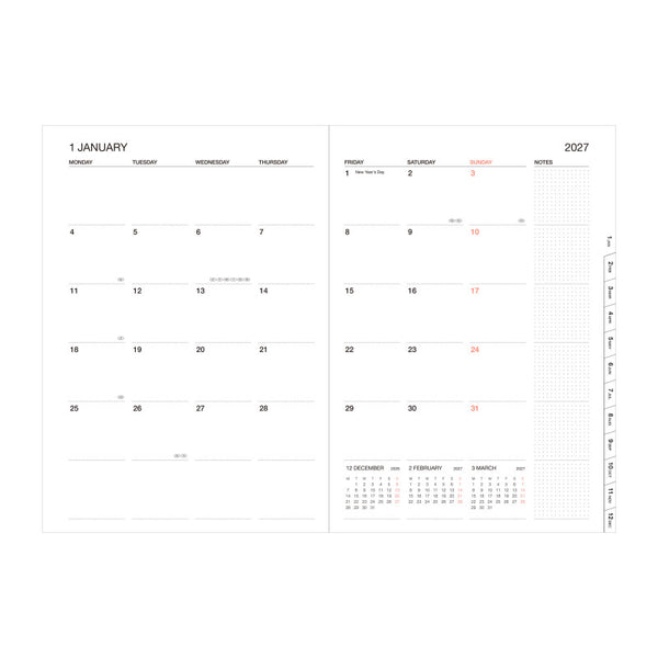 MARK'S Agenda A5 Illustration-Agenda-Mark's-Papeterie du Dôme