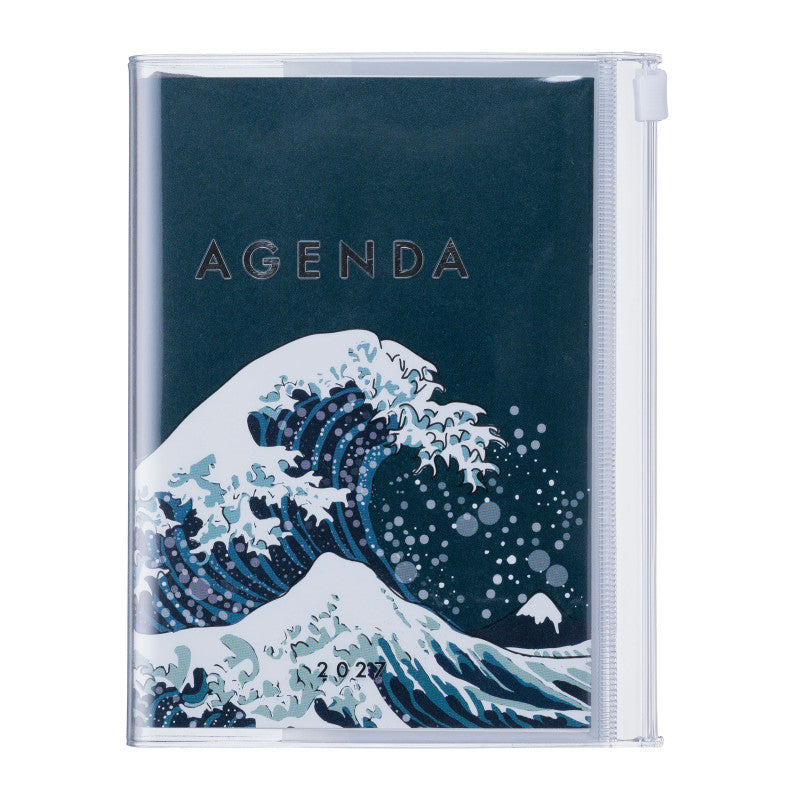 MARK'S Agenda A6 Japan-Agenda-Mark's-2026-2027-Wave Navy-Papeterie du Dôme