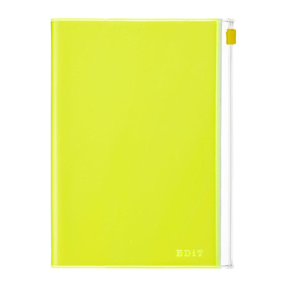MARK'S EDiT Carnet B6 Pochette-Carnet-Mark's-Jaune-Papeterie du Dôme
