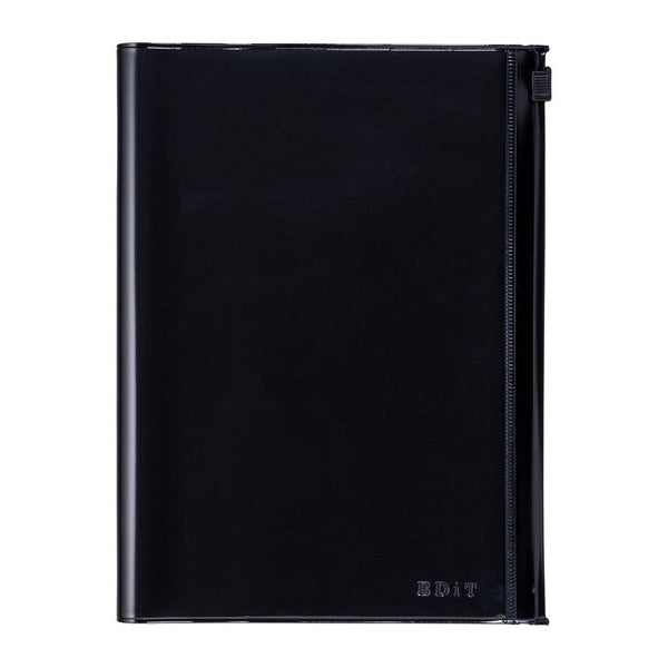 MARK'S EDiT Carnet B6 Pochette-Carnet-Mark's-Noir-Papeterie du Dôme