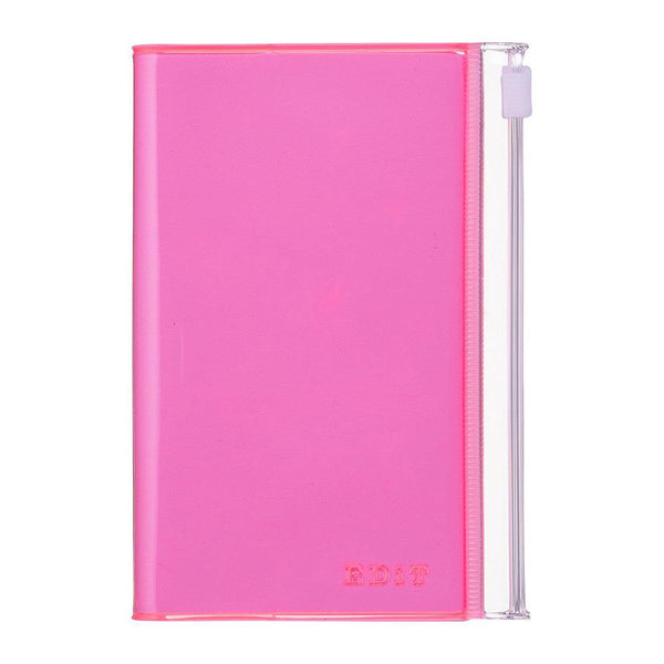 MARK'S EDiT Carnet B7 Pochette-Carnet-Mark's-Rose-Papeterie du Dôme