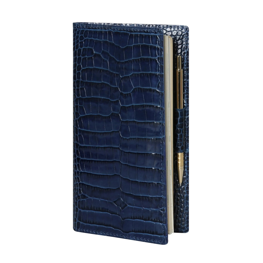 MGN Agenda AS16 Croco Savannah-Agenda-Mignon-Bleu marine-Papeterie du Dôme